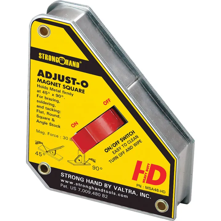 Stronghand Adjust-O Magnet Square Heavy Duty 40KG